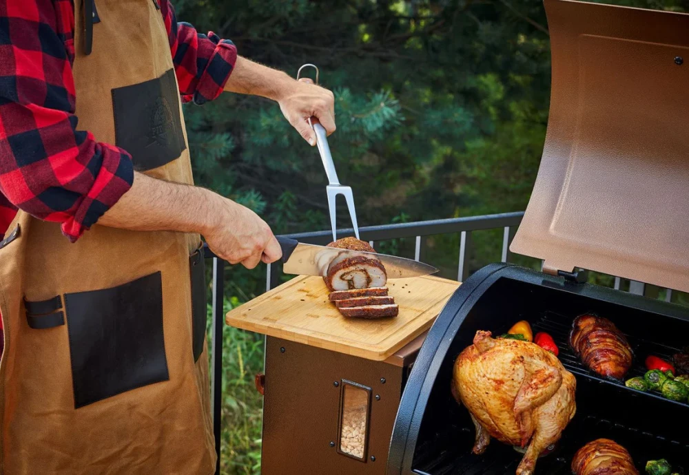 combination charcoal grill and smoker